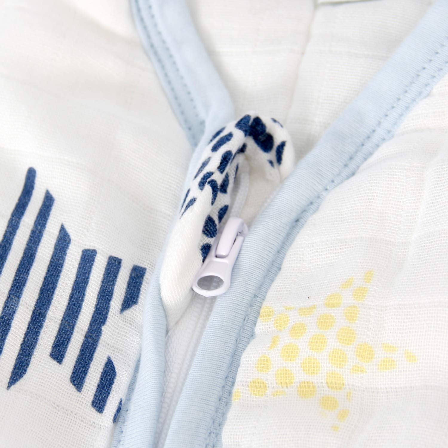 Momcozy Baby Wearable Blanket, Super Soft Muslin Sleep Bag Sack with 2-Way  Zipper, 2 in