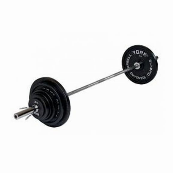 York Barbell  300 lb. Olympic Set
