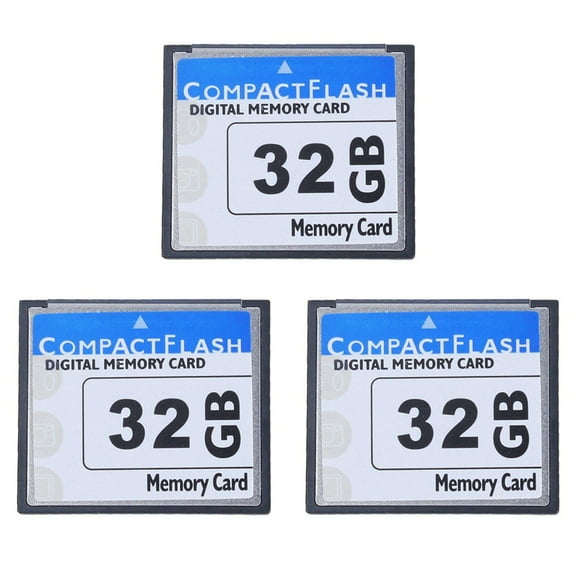 3X Professional 32GB Compact Flash Memory Card for Camera, Advertising Machine, Industrial Computer Card