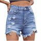 thumbnail image 1 of Pantalones cortos de cintura alta con bolsillo recto para mujer Fridja fhjkhfk460726, 1 of 5