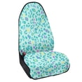 thumbnail image 2 of XYZCANDO Colorful Leopard Car Seat Towel Cover Waterproof Car Towel Seat Cover, Machine Washable, Suitable for Truck Seat Van, Fit for Trucks Cars Vans, 2 of 6