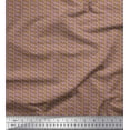 thumbnail image 1 of Soimoi Rayon Fabric Diamond & Cross Sign Shirting Print Sewing Fabric Yard 42 Inch Wide, 1 of 3