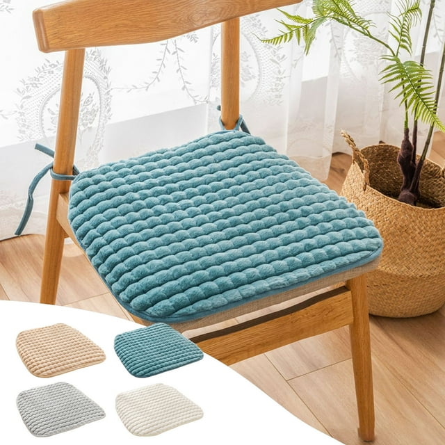 Xihbxyly Cojín de Asiento de Espuma Viscoelástica para Mayor Comodidad, Suave y Duradero, Ideal para Sala de Estar, Tatami y Sillas de Comedor, Soporte Cómodo para Sentarse En El Suelo, Tamaño 47 X 4
