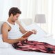 thumbnail image 5 of Fotbe pink butterfly Pantalones de Pijama para Hombre, Pantalones de Dormir, Pantalones de Casa con Cintura Ajustable y Bolsillos-Small, 5 of 6