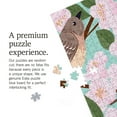 thumbnail image 4 of Lantern Press 1000 Piece Jigsaw Puzzle, Arkansas, State Bird and Flower Collection, Mockingbird and Apple Blossom, 4 of 5