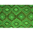 thumbnail image 1 of Ahgly Company Indoor Rectangle Southwestern Green Country Area Rugs, 7' x 10', 1 of 1