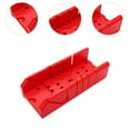 thumbnail image 6 of Vsenkes Mitre Saw Box Guide Slot Angle Cutting Box for DIY Trimming Branches Cutting 12inch Red, 6 of 9