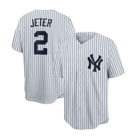New York Yankees Maillot de Baseball Manteau 7 Jet 2 Nom du Joueur Adulte Réplique
