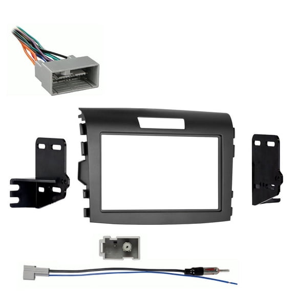 Fits Honda CRV 2012-2014 Metra Double DIN Dash Kit with Harmony Radio Harness