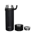 thumbnail image 3 of Termo De Acero Inoxidable Steiner con Botón De Bloqueo 450 Ml Negro, 3 of 4