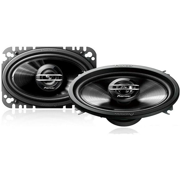 Par de Bocinas TS-G4620S 6x4" 200W máximos 2 vías Pioneer 200 vatios máximo de salida, color Negro
