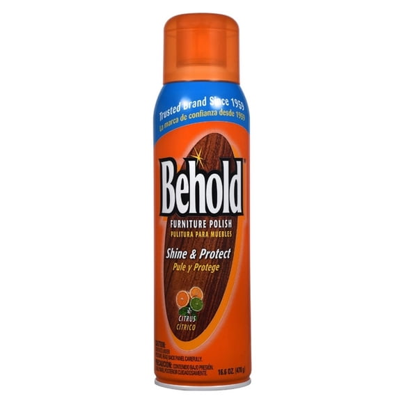 Behold Shine & Protect Furniture Polish Citrus 16 Oz
