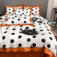 thumbnail image 5 of SHAR Ensemble de Literie avec 1 Housse de Couette en Coton 1 Drap et 2, 5 of 5