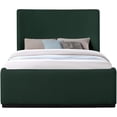 thumbnail image 3 of Meridian Furniture Oliver Green Fabric Full Bed, 3 of 11