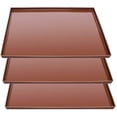 thumbnail image 1 of 3pcs Silicone Dehydrator Sheet Oven Baking Fruit Drying Reusable Dehydrator Tray, 1 of 5