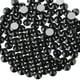 thumbnail image 3 of Beadsland 1440 piezas de diamantes de imitación de cristal con parte trasera plana, gemas redondas, 1,3 mm-6,5 mm, negro (SS16 (3,8-4,0 mm)), 3 of 4