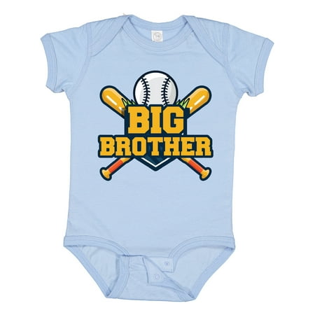 

Inktastic Big Brother Baseball Boys Baby Bodysuit