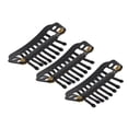 thumbnail image 1 of Clips, Clips d'Extension de Cheveux Robustes 100PCS 8 Dents pour la Fixation du Chapeau, 1 of 8