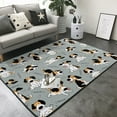 thumbnail image 3 of Area Rugs For Living Room Decor - Funny Beagle Active Dog Soft Anti Slip Throw Washable Rugs 5x7 For Bedroom, Indoor Carpet For Bedroom Living Room 80x58In, 3 of 7