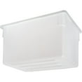 thumbnail image 2 of Carlisle 1064402 StorPlus 21.5 Gallon White Food Storage Box, 2 of 3