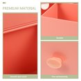 thumbnail image 3 of Miangastore Dustproof Ps Drawer Storage Box Orange 2Set For Home Organization, 3 of 9