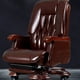thumbnail image 3 of Leather Bedroom Recliner Chair Swivel Executive Lounge Designer Rolling Chair Conference Pedicure Silla De Oficina Luxury Stools My Lux Decor Round, 3 of 16