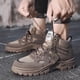 thumbnail image 5 of Zapatillas de deporte de moda impermeables Zapatos de senderismo de invierno ligeros para mujer (43) Café Likrtyny Tenis De Mujer Tenis De Hombre, 5 of 8