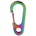 thumbnail image 1 of Mini Carabiner Hook Screw Carabiner 3.5cm   Alloy Carabiner Hook Swivel Carabiner Keychain Buckle Hook For Camping Bottle Hook Paracord Rope Tactical S, 1 of 8