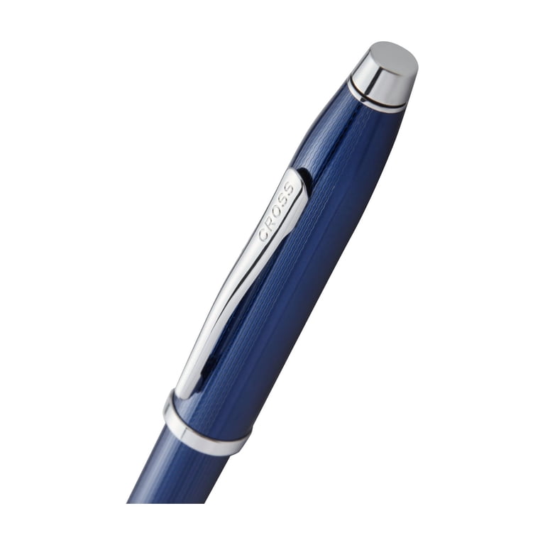 CROSS　センチュリーII　万年筆　ロイヤルブルー Cross Century® II Polished Translucent Cobalt Blue Engraved