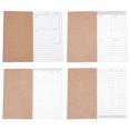 thumbnail image 2 of Shisuyan Diary Travel Composition Notebook Travel Notebooks Khaki 4Pcs Time Planning, 2 of 9