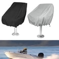 thumbnail image 3 of Fanjie Drawstring Installation Marine Environments Boat Seats Cover 420D Boat Cover 420D Material Prevents Movement And Slipping, 3 of 7