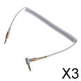 thumbnail image 1 of Paquete de 3 Cables de Audio Auxiliar 3,5 mm Macho a Macho Baoblaze, 1 of 6
