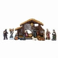 thumbnail image 2 of Hand Painted Nativity Set for Christmas Decor, 12 Piece Manger Scene Figurine Set, Resin Religious Nativity Scene Ornaments for Tabletop Display, Christmas Gifts for Family, 2 of 4