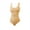 Skin Color, variant on One-piece shapewear with open back, camisole design, tummy control, triangular clasp, and body-slimming tight-fitting lingerie