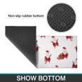 thumbnail image 6 of White Christmas Santa Pattern Kitchen Rugs Sets Of 2,Anti Fatigue Kitchen Mat Rugs Non Slip Washable,Decorative Kitchen Floor Mats for Kitchen,Sink,Laundry,17"x30"+17"x47", 6 of 7
