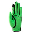 Zero Friction Junior Golf Glove, Right Hand, One Size, Lime