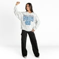 thumbnail image 3 of Women's Gameday Couture  Ash North Carolina Tar Heels Rally Ready Premium Fleece Camo Sweatshirt, 3 of 5