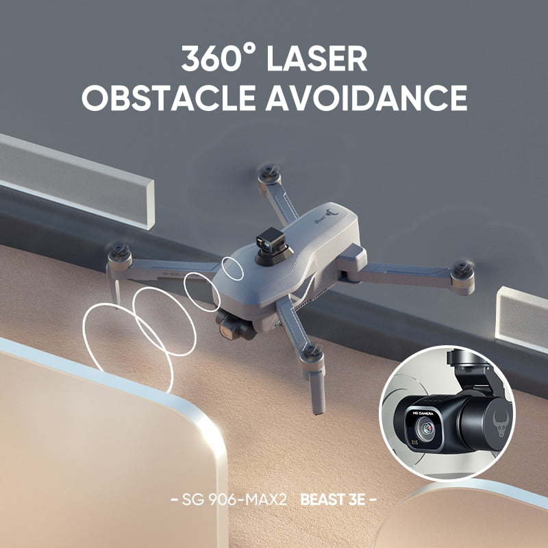 SG906 Pro 2 MAX 1 Drone 4K Professional FPV Camera with 3 Axis Gimbal 3KM Brushless GPS Quadcopter Obstacle Avoidance RC Dron Walmart