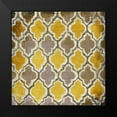 thumbnail image 2 of Medley, Elizabeth 20x20 Black Modern Framed Museum Art Print Titled - Yellow and Gray Modele II, 2 of 5