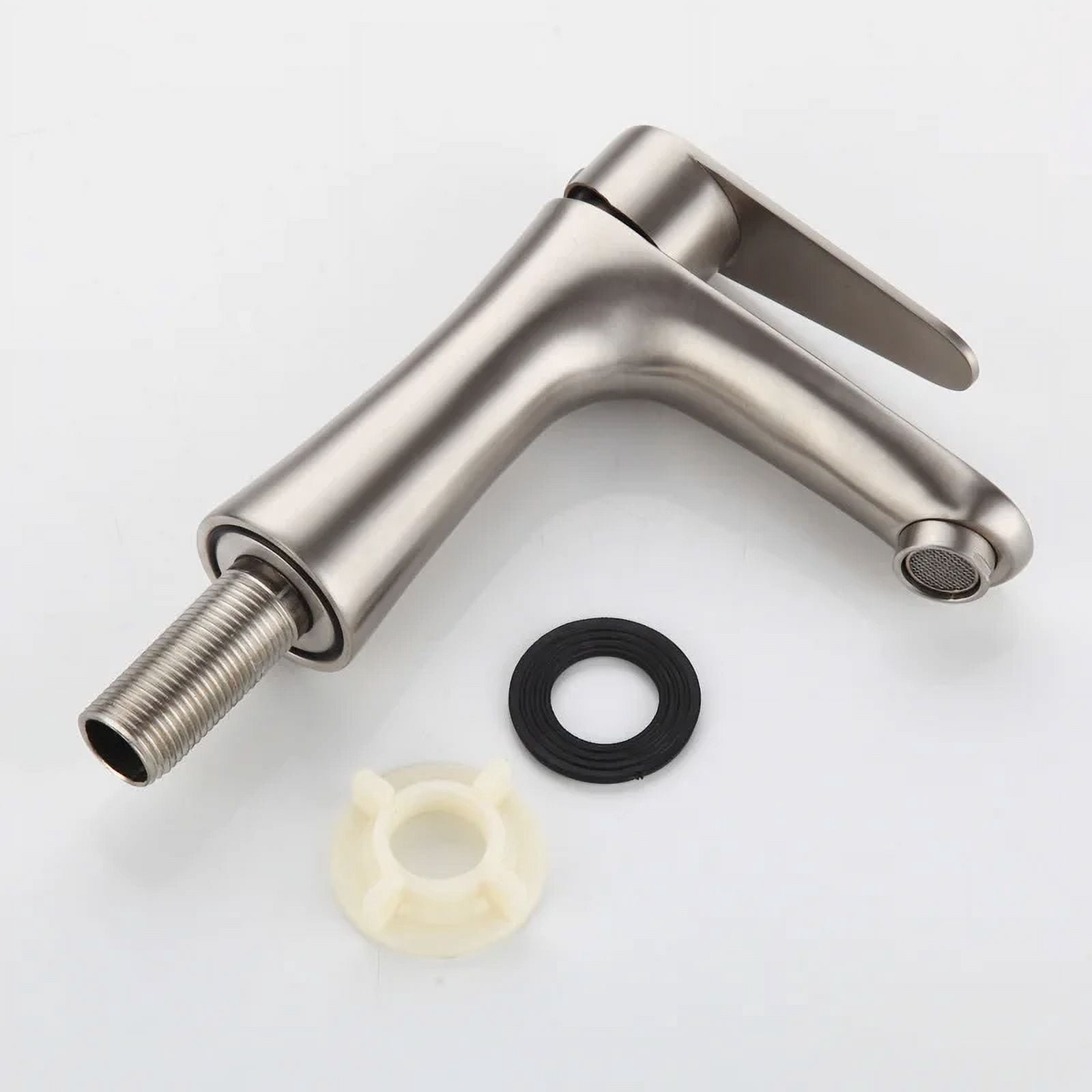 Basin Sink Bathroom Faucet Countertop Mounted Single Cold Water Basin Faucet Toilet Faucet Crane 304 Stainless Steel Small Waist