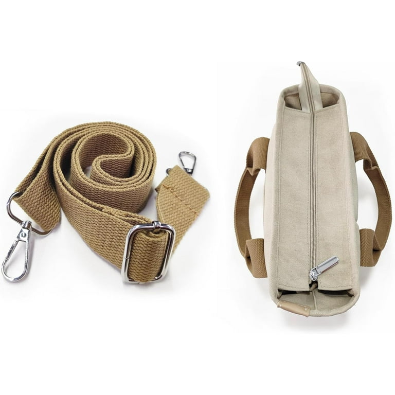 Small Tote Bag with Zipper Tote Bag for Women Canvas