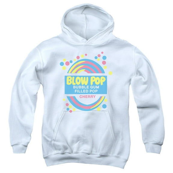 Tootsie Roll - Blow Pop Label - Youth Hooded Sweatshirt - Small