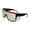 D, variant on Sunglasses for Big Wide Heads Men Women,TR90 Ultralight Side Shields UV400 Protective Sun Glasses W8703