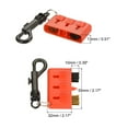 thumbnail image 2 of Unique Bargains 3 in 1 Portable Clip Retractable Dust Groove Cleaner Golf Club Brush Red 2 Pack, 2 of 5