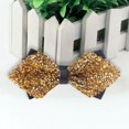 thumbnail image 2 of ManxiVoo Adjustable Sequin Bow Tie For Women Pre Tied Classic Bowtie Elegant Accessory For Formal Events And Special Occasions Yellow, 2 of 4