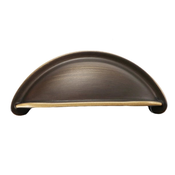 Tirador de puerta retro, pomos de muebles fáciles de limpiar para cajones y armarios de cocina Café Bronce