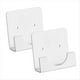 thumbnail image 1 of 2 Soportes de Barra para Cortina de Ducha de Baño de Acrílico para la Pared, Soporte Cuadrado para Barra de Ducha, C, 1 of 5