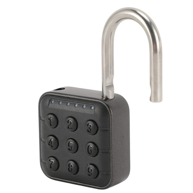 Combination Locker Lock, Long Standby Keyless 6 Digit Code Padlock with Light for Gym School Locker SY13 Password Unlock,SY13+ Password + for Tuya APP