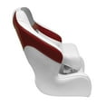 thumbnail image 4 of Wise 3338-1774 Baja XL Bucket Seat with Flip-Up Bolster, Brite White / Marble Grey / Dark Red, 4 of 6
