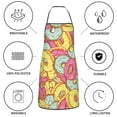thumbnail image 6 of Disketp Donut and Blue Kitchen Apron with adjustable Aprons for Women with Pockets Cooking Powder Pink Apron, 6 of 7